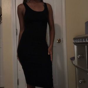 Long fitted dress
